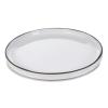 Jedálenský tanier CARACTERE 28 cm, biely, REVOL