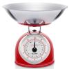 Stolná mechanická váha Storio Eta červená