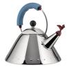 Varná kanvica 9093 2 l, strieborná a modrá, Alessi