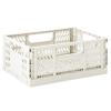 Úložný box CRATE M, 28 cm, skladací, krémový, 3 Sprouts