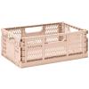 Úložný box CRATE L 43 cm, hlina, 3 Sprouts