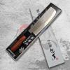 Japonský nôž NAKIRI KANETSUNE TSUCHIME 16 cm, hnedá, Dellinger