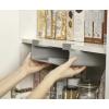 Organizér so zásuvkou CUPBOARDSTORE 26 cm, na fólie a vrecká, sivá, Joseph Joseph