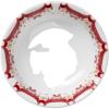 Jedálenská misa GUIRLANDE 16 cm, červená, porcelán, Bjørn Wiinblad
