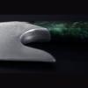 Kuchársky nôž THE KNIFE JADE DAMASCUS 26 cm, zelený, Güde