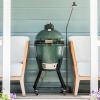 Gril na drevené uhlie M 38 cm, + mobilný stojan + ConvEGGtor + hrable, Big Green Egg