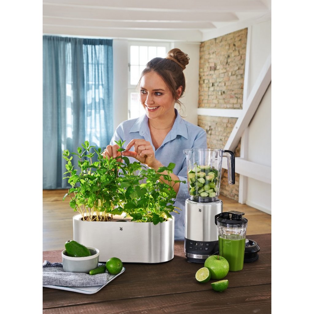 Selbstbewässernder Blumentopf GOURMET HERB GARDEN, 3er-Set, WMF