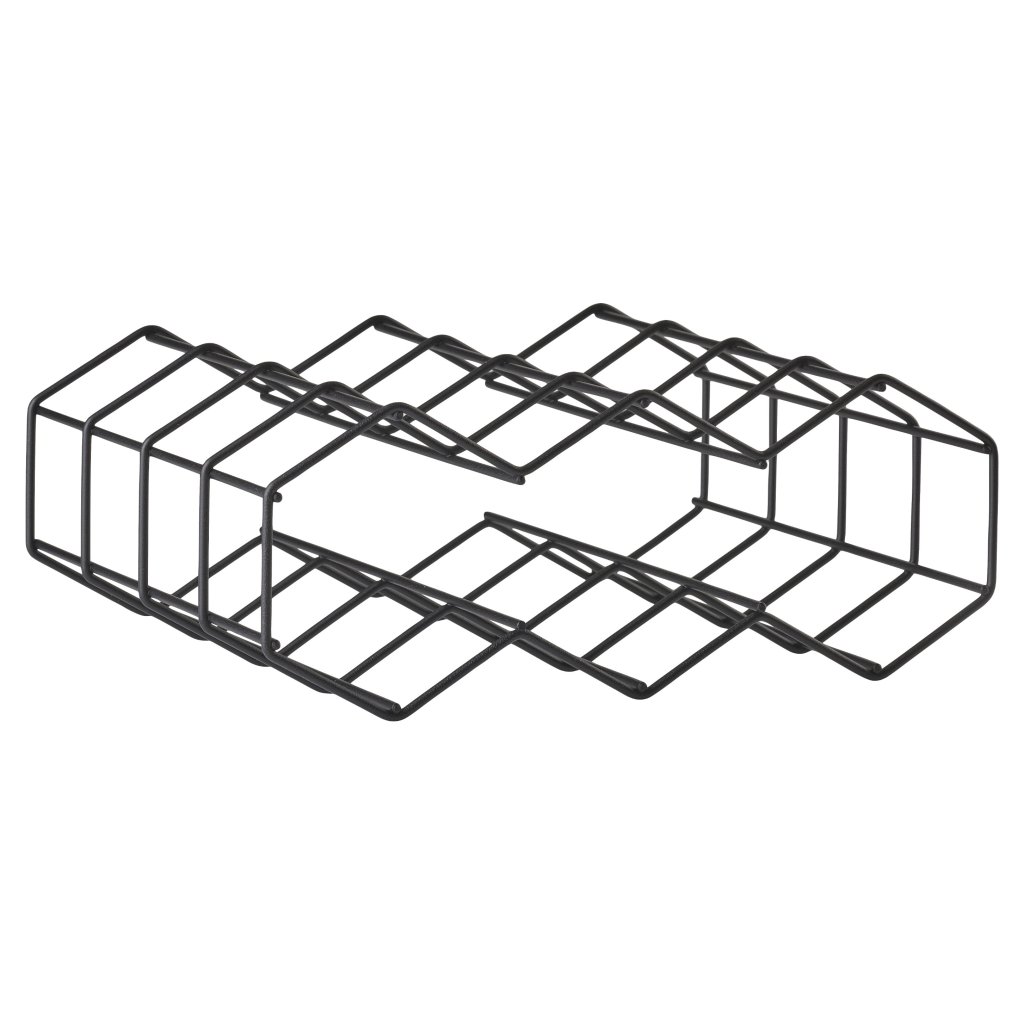 Weinregal ROCKS 29 cm, modular, schwarz, stahl, Zone Dänemark