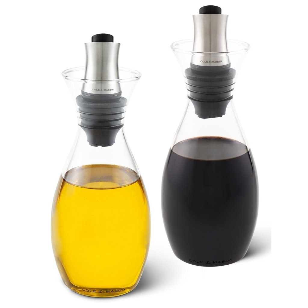 Ölspender HAVERHILL 450 ml, set à 2 st, glas, Cole & Mason