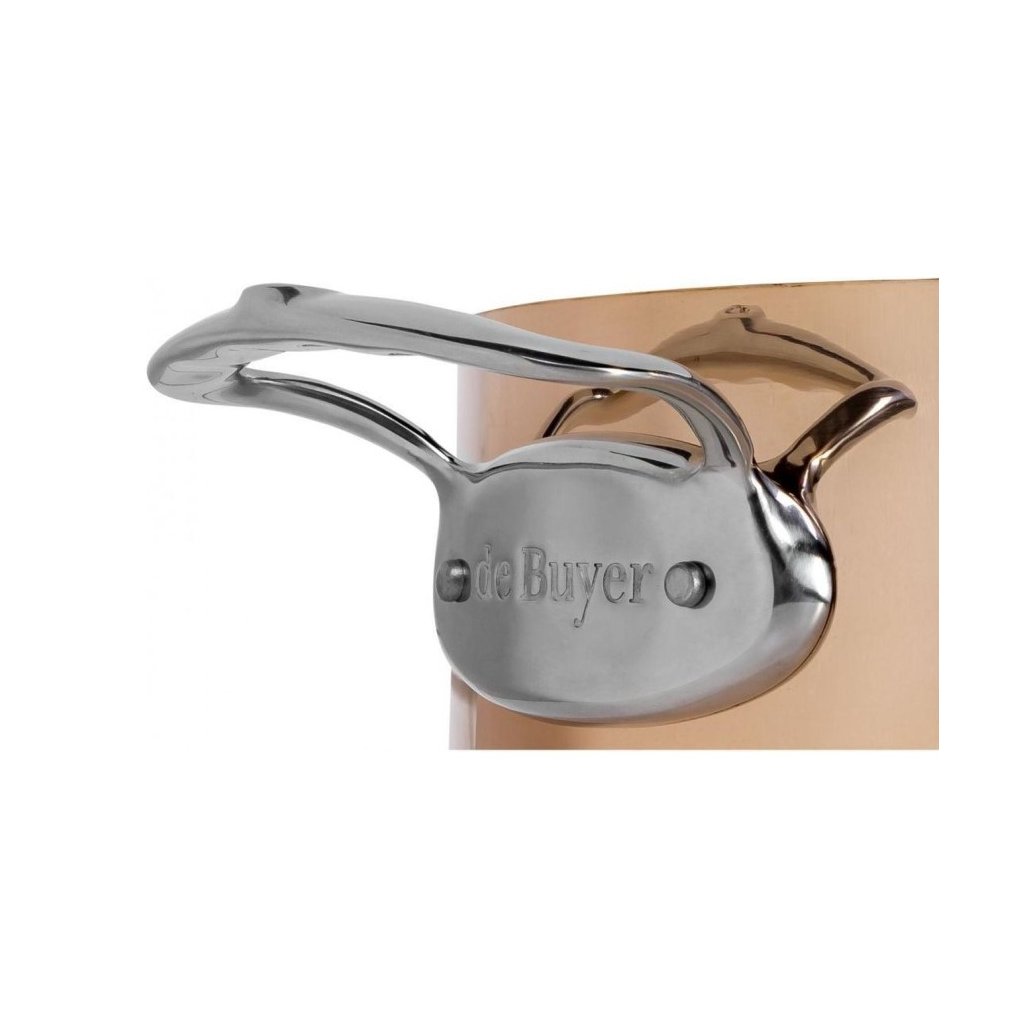 Topf PRIMA MATERA 20 cm, für Induktion, Kupfer, de Buyer