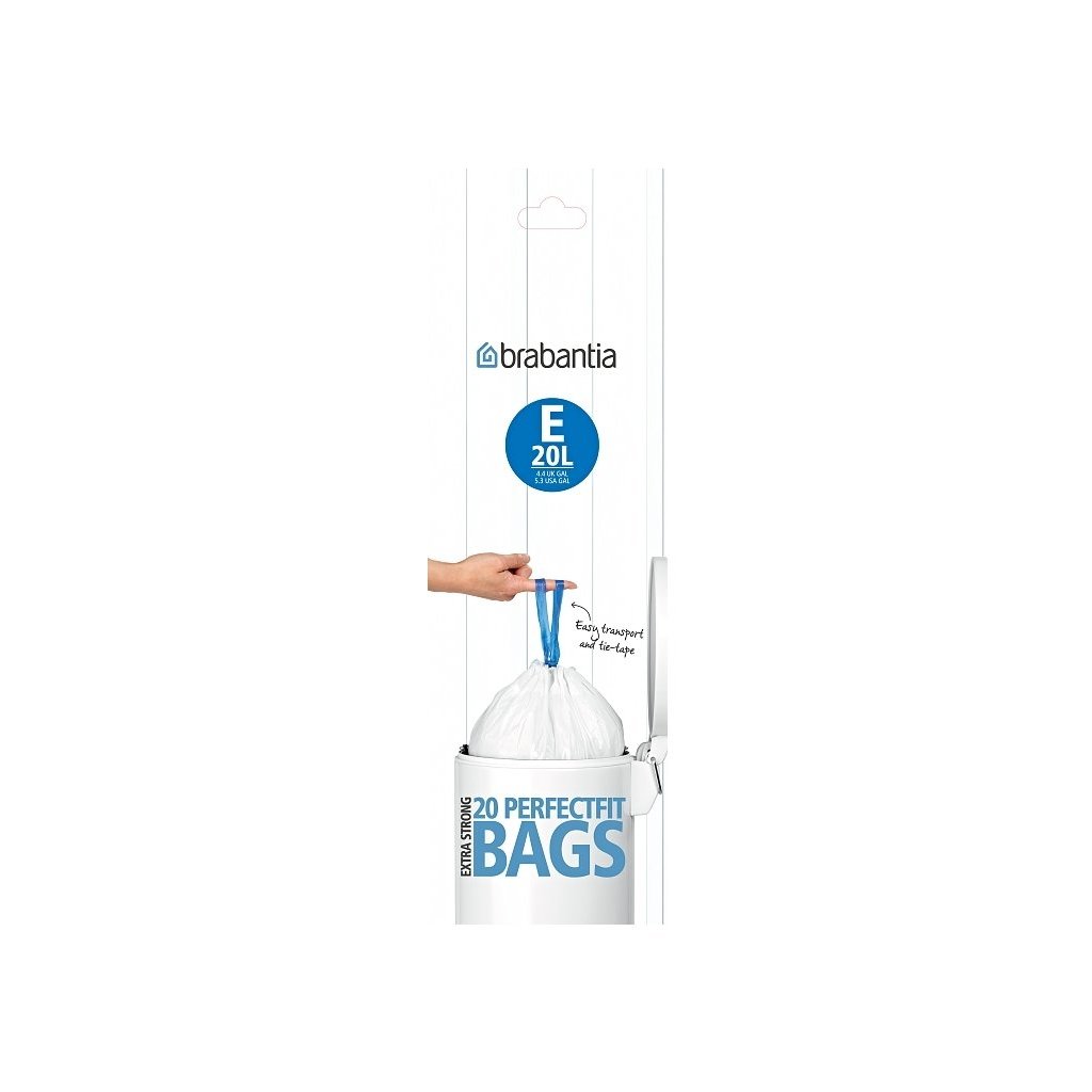 Müllbeutel E PerfectFit Brabantia 20 l 20 Stück