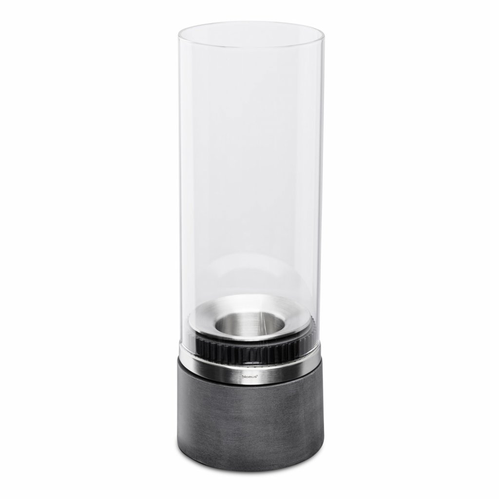 Windlicht Kerzenhalter PIEDRA, 33 cm, Blomus