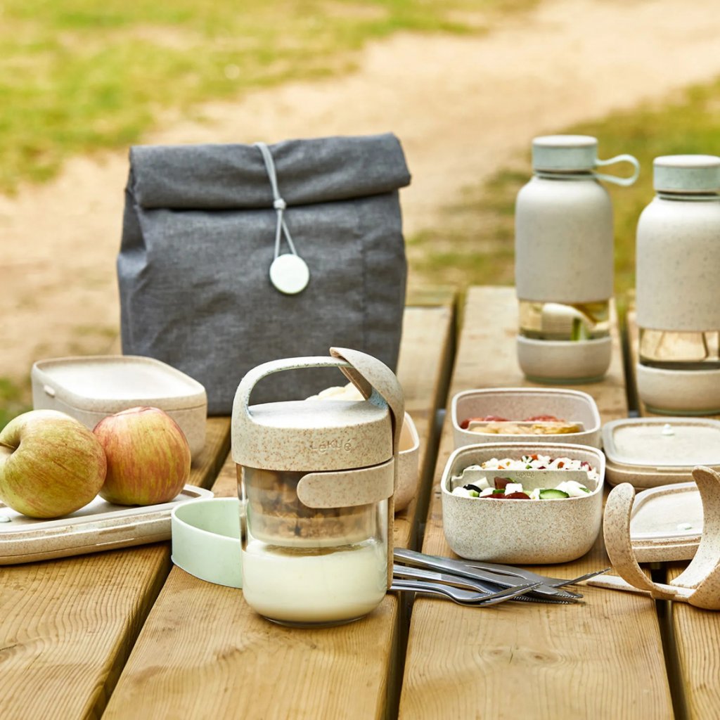 Kuhltasche LUNCHBAG TO GO 4 l grau Lekue 14 66 Kulina