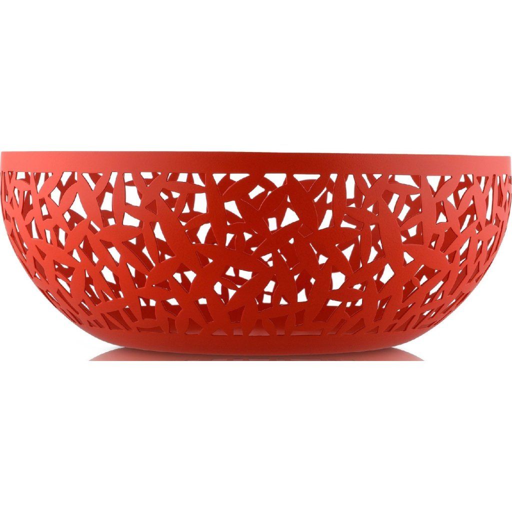 Obstschale KAKTUS! 29 cm, rot, Alessi  73