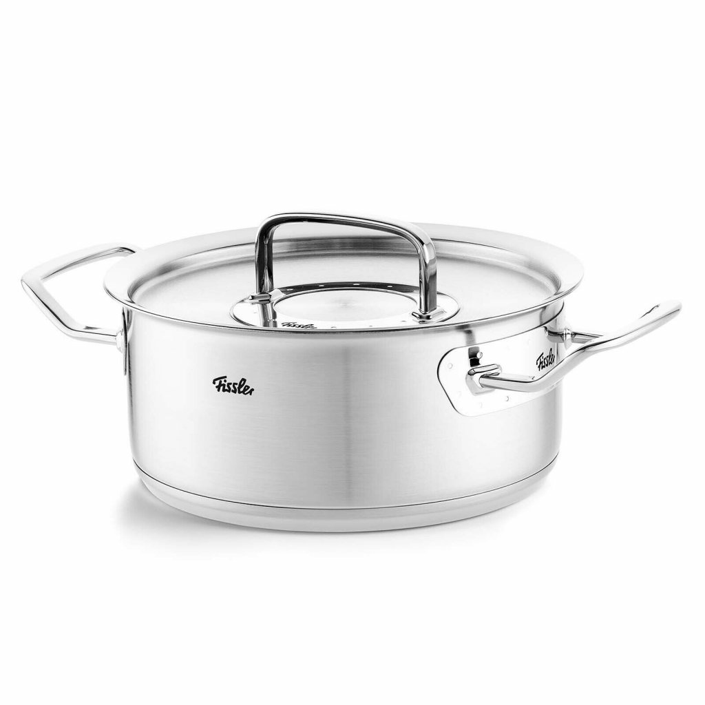 Kochgeschirrset ORIGINAL-PROFI COLLECTION 5-teilig, Edelstahl, Induktion,  Fissler