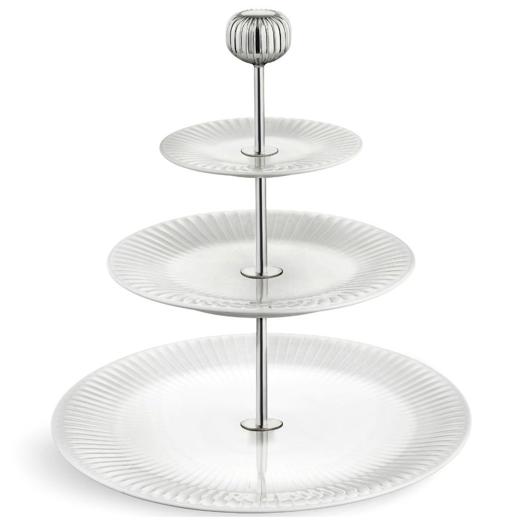 Etagere HAMMERSHOI 28 cm, weiß, Kähler