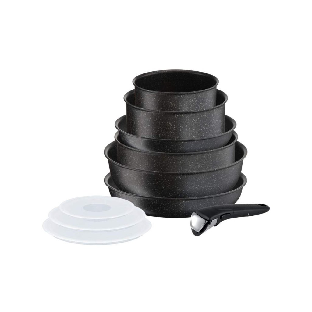 Kochtopfset Ingenio Authentic L6719552 TEFAL 10-teilig