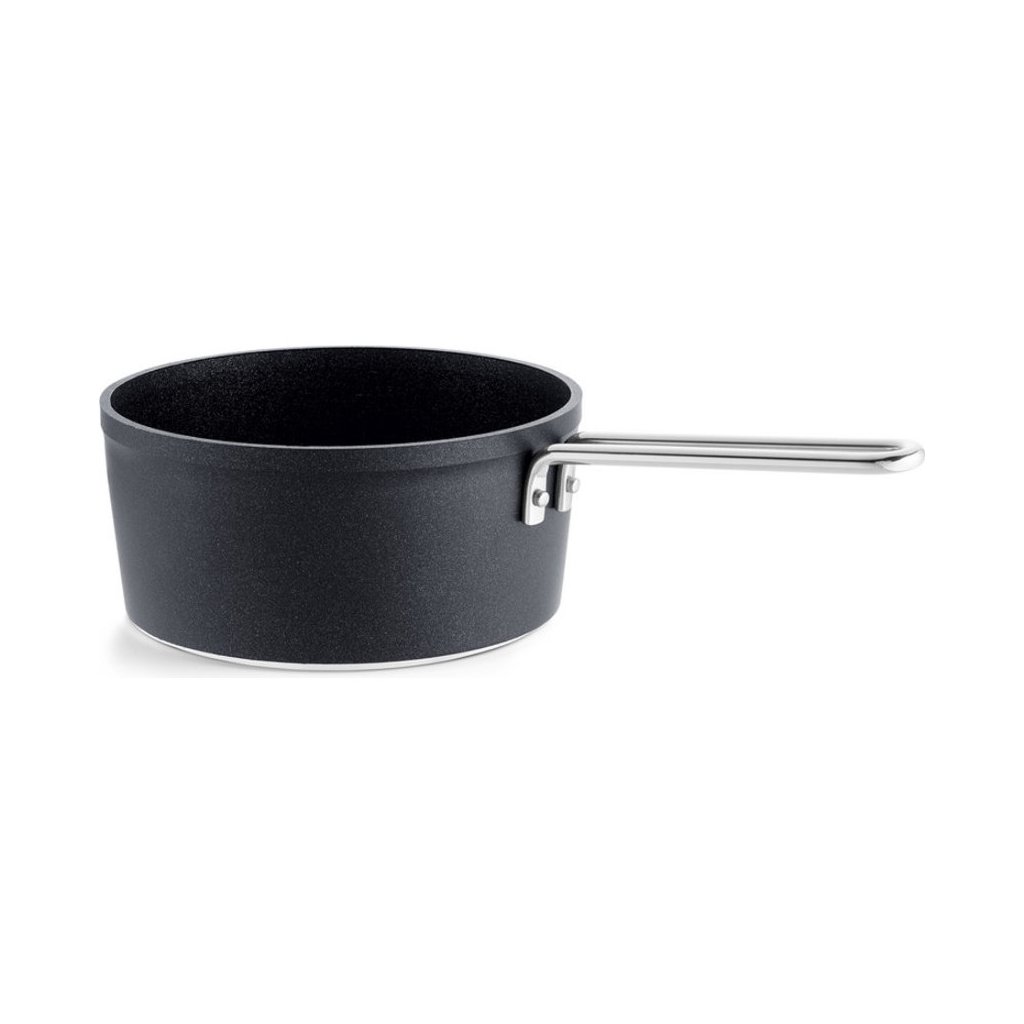 Kochtopf ADAMANT 18 cm, schwarz, Aluminium, Fissler