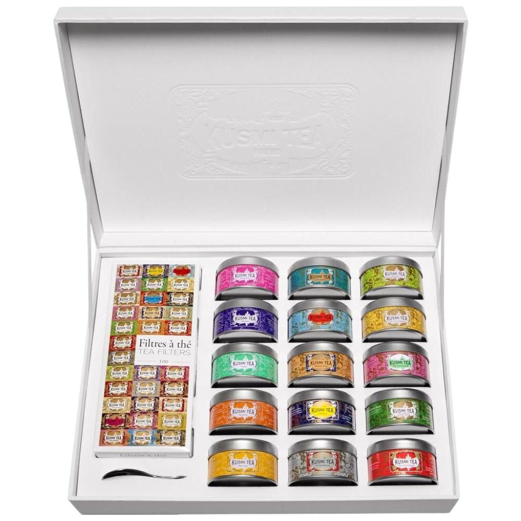 Tee-Set THE COLLECTION, mit Filtern und Löffel, Kusmi Tea