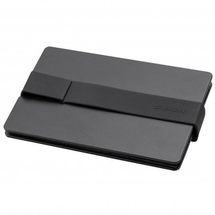 Kartenhalter COMPANION 9 cm, schwarz, Aluminium, Stelton