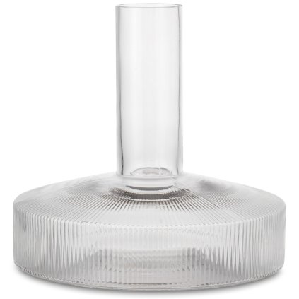 Wein Dekanter RIPPLE 1,7 l, klar, glas, ferm LIVING