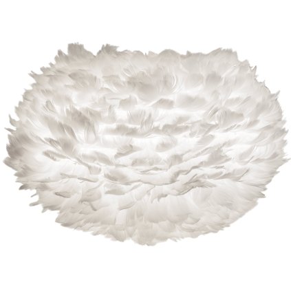 Lampenschirm EOS 45 cm, weiß, Gänsedaunen, Umage