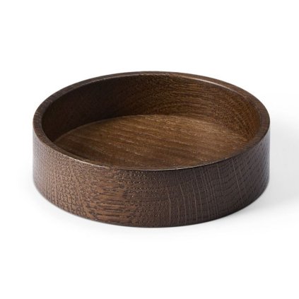 Schmuck Ablageschale WOOD BOX 11 cm, dunkel braun, holz, LIND DNA