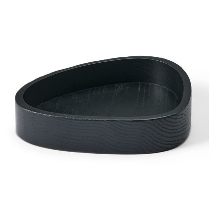 Schmuck Ablageschale WOOD BOX 14 cm, schwarz, holz, LIND DNA