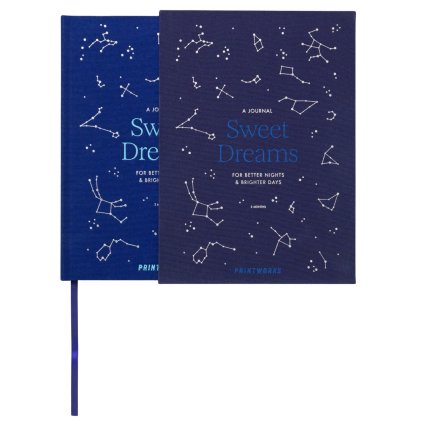 Schlaftagebuch SWEET DREAMS, blau, Printworks