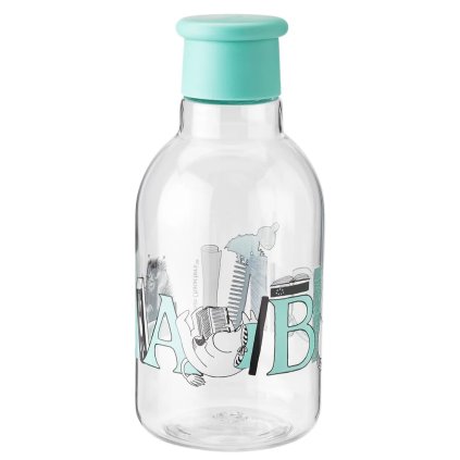 Trinkflasche MOOMIN ABC 500 ml, türkis, tritan, RIG-TIG