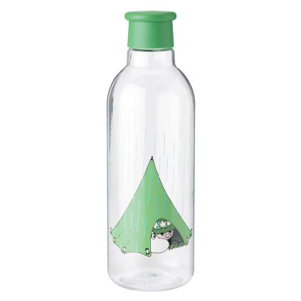 Trinkflasche MOOMIN 750 ml, grün, tritan, RIG-TIG