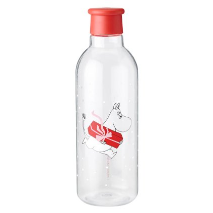Trinkflasche MOOMIN 750 ml, rot, tritan, RIG-TIG