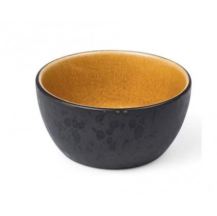 Servierschale Bitz schwarz / bernstein 10 cm