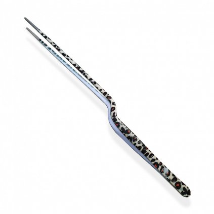 Gebogen Kochpinzette Dellinger Leopard 30 cm