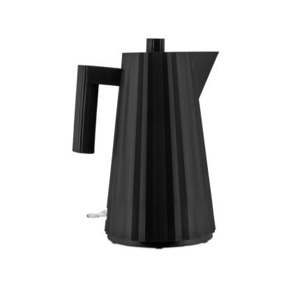 Wasserkocher Plissé Alessi 1,7 l schwarz