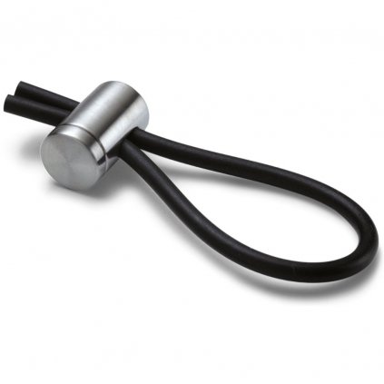Schlüsselanhänger LOOP Philippi 10 cm schwarz
