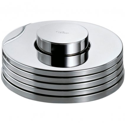 Untersetzer Set RINGS Philippi 9,5 cm, 7 Stk. silberfarben