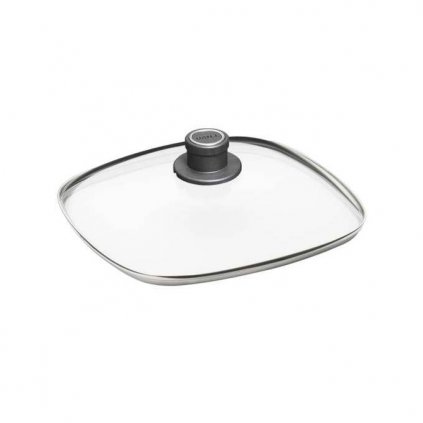 Glasdeckel mit Kunststoffgriff 24 x 24 cm WOLL