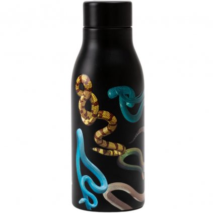 Thermoskanne TOILETPAPER SNAKES Seletti 0,5 l schwarz