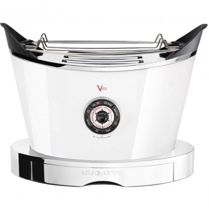 Toaster VOLO 32 cm, weiß, Edelstahl, Bugatti