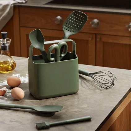 Küchenorganizer GREEN TOOLS 20 cm, grün, Kunststoff, Eva Solo