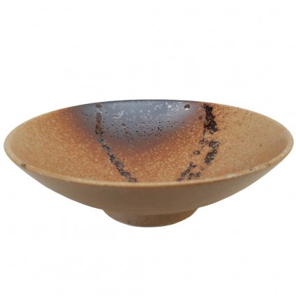 Schale WABI SABI 900 ml, braun, Keramik, MIJ
