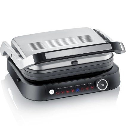 Elektro Kontaktgrill EK 3169, silber, Severin
