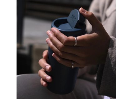 Reisebecher To Go Becher SIPP 81132 454 ml, blau, Kunststoff, Joseph Joseph