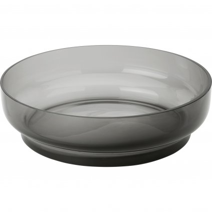 Servierschale HOOP 30 cm, Smoke, Glas, Stelton