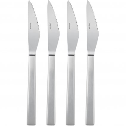 Steakmesser MAYA 2000, 4er-Set, silber, Edelstahl, Stelton