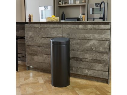 Touch Mülleimer TOUCH BIN NEW 30 l, Confident Grey, Stahl, Brabantia