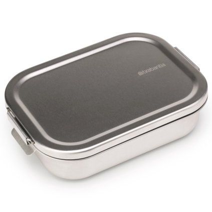 Lunchbox MAKE & TAKE 1,1 l, silber, Edelstahl, Brabantia