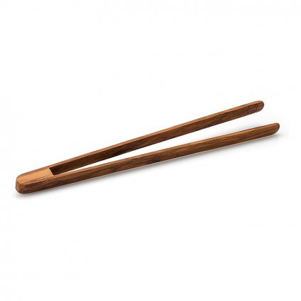 Servierpinzette 40 cm, braun, holz, Continenta