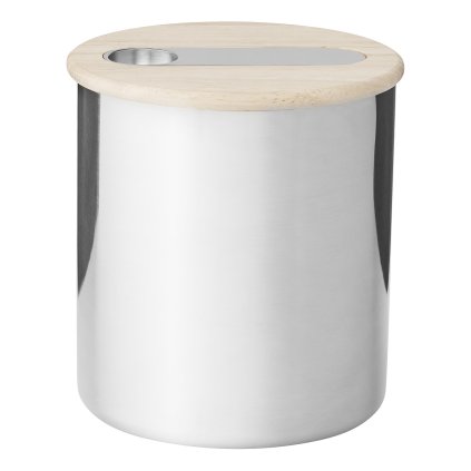 Teedose SCOOP 300 ml, silber, Edelstahl, Stelton
